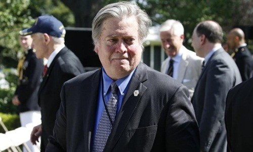 Steve Bannon - chiến lược gia trưởng tại Nhà Trắng. Ảnh:Reuters