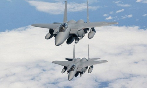 Tiêm kích F-15K của Hàn Quốc. Ảnh:Military.