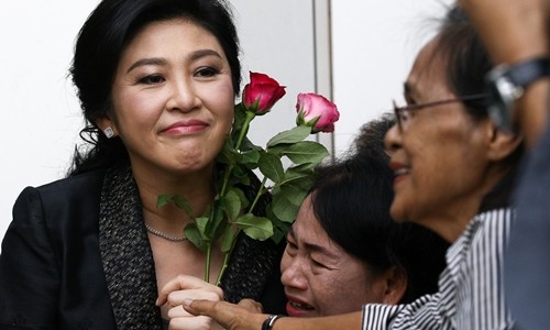 Cựu thủ tướng Thái Lan Yingluck Shinawatra. Ảnh:Reuters.