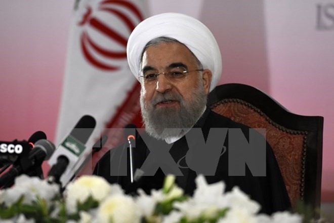 Tổng thống Iran Hassan Rouhani. (Nguồn: EPA/TTXVN)