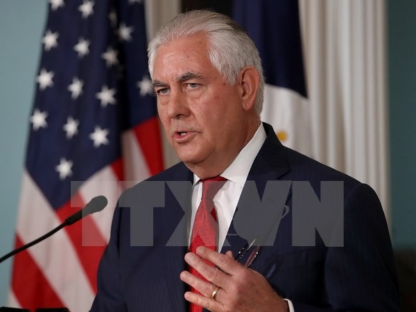 Ngoại trưởng Mỹ Rex Tillerson. (Nguồn: AFP/TTXVN)