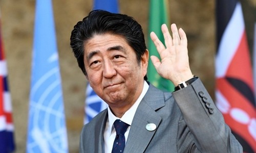 Thủ tướng Nhật Bản Shinzo Abe. Ảnh:Reuters.