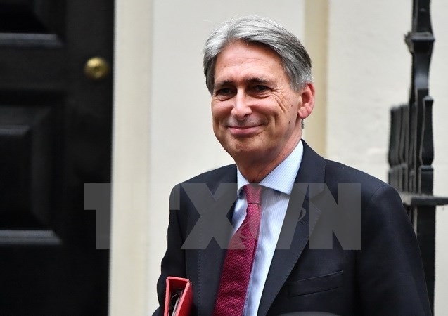 Bộ trưởng Tài chính Anh Philip Hammond. (Nguồn: AFP/TTXVN)