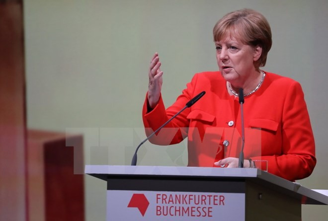 Thủ tướng Đức Angela Merkel. (Nguồn: AFP/TTXVN)