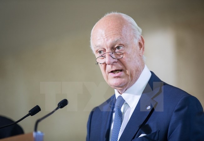 Đặc phái viên Staffan de Mistura. (Nguồn: THX/TTXVN)