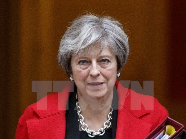 Thủ tướng Anh Theresa May. (Ảnh: AFP/TTXVN)