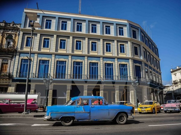 Khách sạn Telegrafo ở thủ đô La Habana. (Nguồn: AFP/TTXVN)