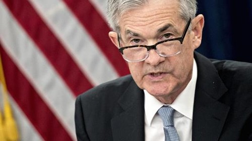 Tân Chủ tịch Fed - Jerome "Jay" Powell trong phiên họp hôm qua. Ảnh:AFP