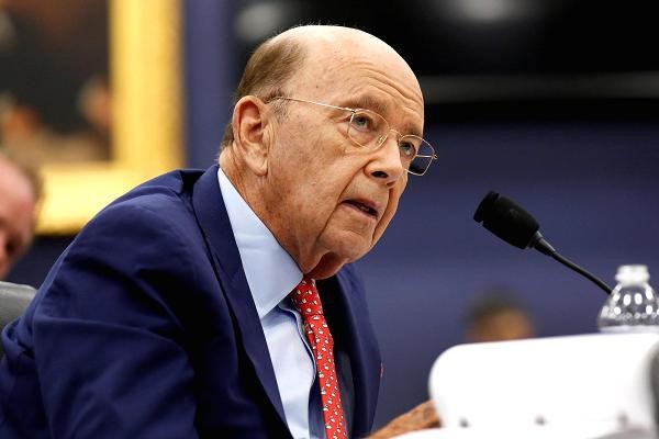 Bộ trưởng Thương mại Mỹ Wilbur Ross. Ảnh Internet