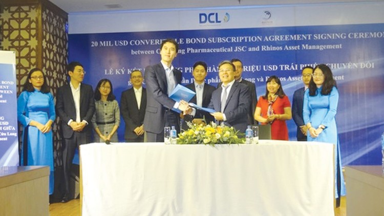 Dược phẩm Cửu Long và Rhinos Asset Management ký kết hợp tác mua bán trái phiếu