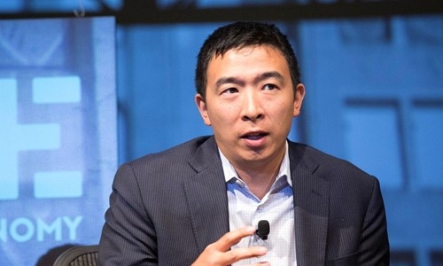 Andrew Yang muốn tranh cử Tổng thống Mỹ năm 2020. Ảnh:Andrew Yang