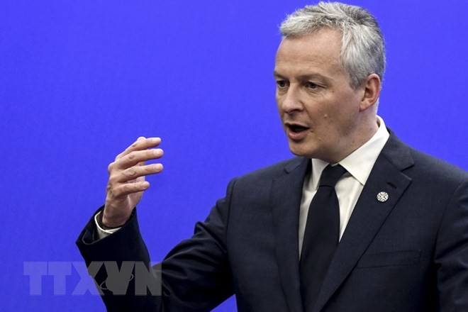 Bộ trưởng Kinh tế Pháp Bruno Le Maire. (Nguồn: AFP/TTXVN)