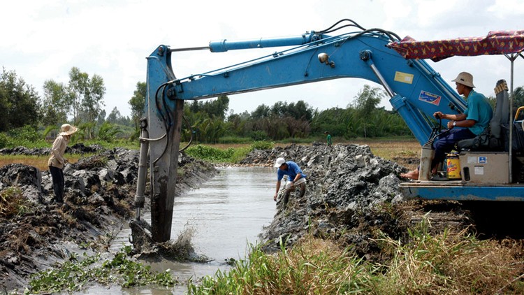 20 gói thầu mà Công ty CP Xây dựng phát triển hạ tầng Bình Thuận được công khai trúng thầu đều thuộc lĩnh vực nông nghiệp. Ảnh: Tường Lâm