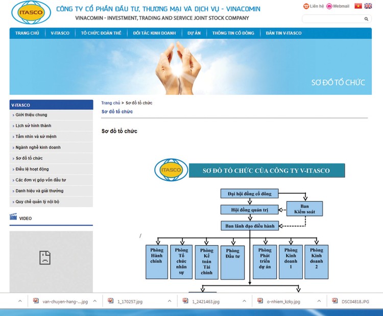 Công ty CP Đầu tư - Thương mại và Dịch vụ Vinacomin hiện sở hữu 49,5% vốn điều lệ của Công ty CP Đầu tư thương mại ITASCO Hà Nam. Ảnh: Nhã Chi