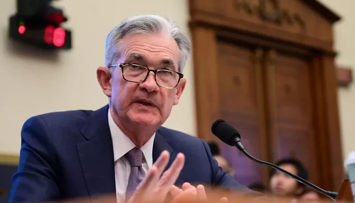 Chủ tịch FED Jerome Powell trong phiên điều trần ngày 10/7 - Ảnh: Reuters.