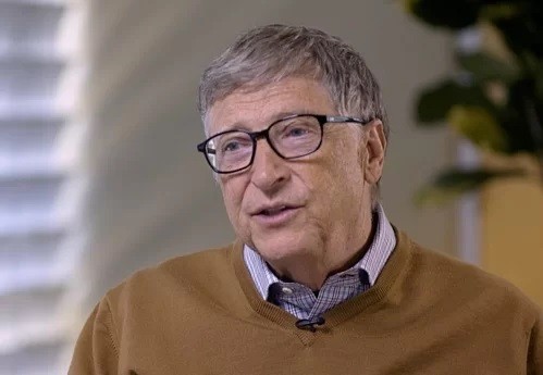 Đồng sáng lập Microsoft Bill Gates trong một cuộc phỏng vấn. Ảnh:Bloomberg