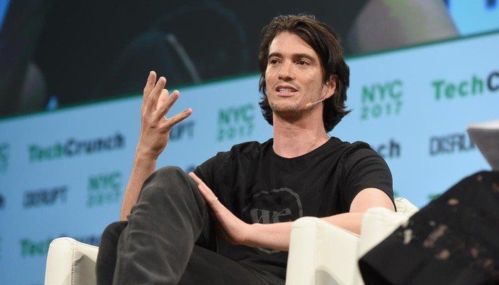 Adam Neumann của WeWork từ chức sau IPO "hụt" - Ảnh: AP.