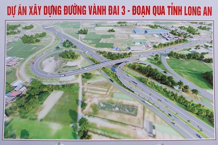 Phối cảnh đường Vành đai 3 Long An