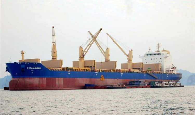 Tàu Ocean Queen. Nguồn: Marinetraffic