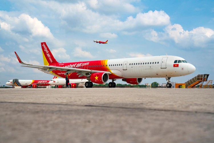 Vietjet điều chỉnh lịch khai thác do ảnh hưởng của thời tiết xấu khu vực miền Trung