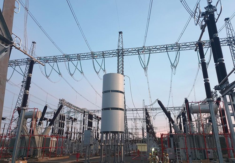 Phần mở rộng ngăn lộ TBA 500kV Pleiku 2 đã được đóng điện thành công