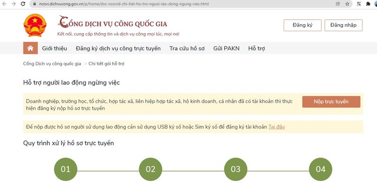 Gấp rút nộp hồ sơ đề nghị hỗ trợ người lao động bị ảnh hưởng bởi Covid-19