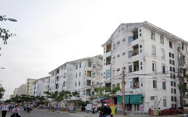 Khu nhà ở dành cho người thu nhập thấp tại phường Nại Hiên Đông, quận Sơn Trà, Đà Nẵng. Ảnh: TTXVN