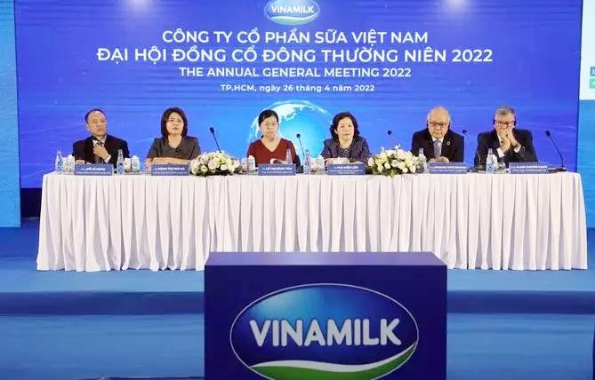 Đại hội đồng cổ đông của Vinamilk năm 2022 diễn ra dưới hình thức trực tuyến