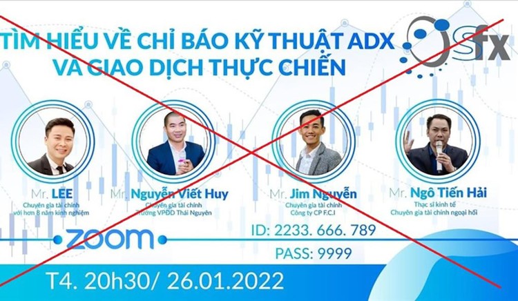 Hình ảnh quảng cáo trên sàn SFX