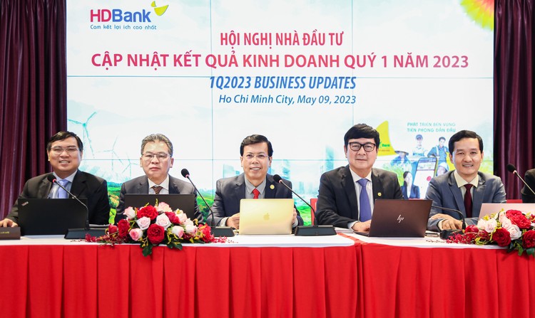 Hội nghị Nhà đầu tư Q1/2023: Tỷ lệ nợ xấu mảng bất động sản của HDBank rất thấp