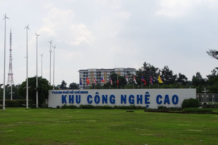 Một góc Khu công nghệ cao TP.HCM