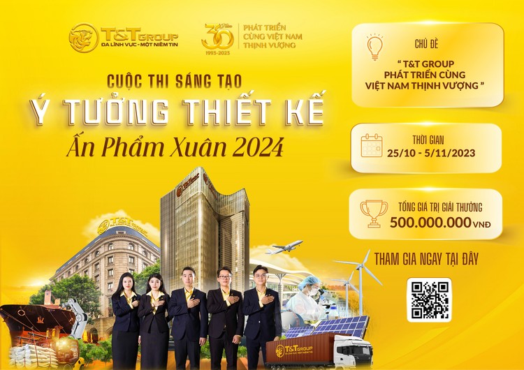 Tập đoàn T&T Group tổ chức thi sáng tạo ý tưởng, thiết kế ấn phẩm Xuân 2024 