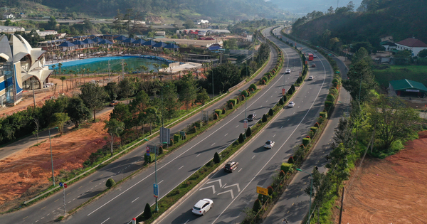 Dự án đường bộ cao tốc Tân Phú - Bảo Lộc có chiều dài khoảng 66 km. Ảnh minh họa 