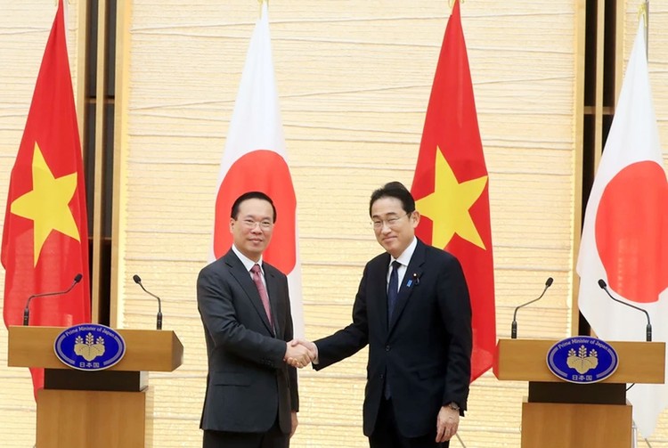Chủ tịch nước Võ Văn Thưởng và Thủ tướng Nhật Bản Kishida Fumio