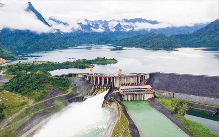 Toàn cảnh Nhà máy Thủy điện Tuyên Quang. Ảnh minh họa