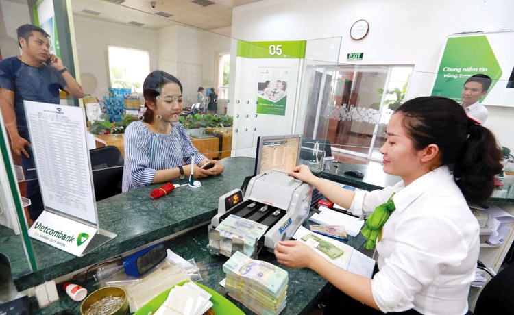 Chi phí hoạt động của Vietcombank trong quý II/2020 giảm 23% so với cùng kỳ năm ngoái. Ảnh: Trần Việt