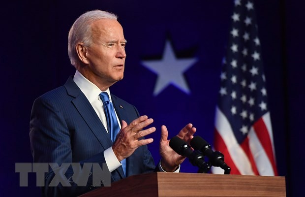 Ứng cử viên đảng Dân chủ Joe Biden. (Ảnh: AFP/TTXVN)