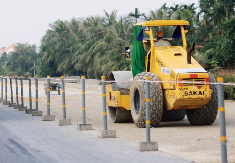 Công ty CP Vật liệu xây dựng Hùng Cường đang từng bước lấn sân sang địa bàn Nam Định với những gói thầu hàng trăm tỷ đồng. Ảnh minh họa: Nhã Chi