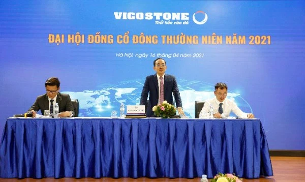 Năm 2021, Vicostone thông qua mục tiêu kinh doanh tăng trưởng 2 con số