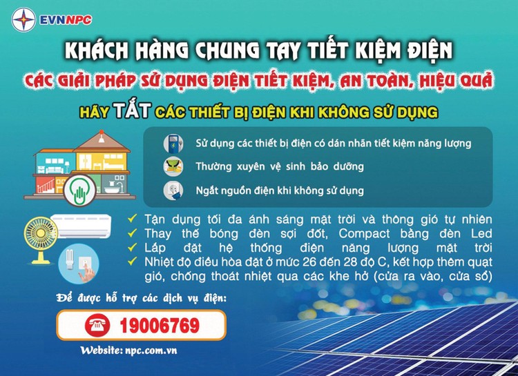 Tổng công ty Điện lực miền Bắc thực hiện tuyên truyền tiết kiệm điện trên nhiều phương tiện truyền thông