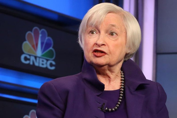 Bộ trưởng Bộ Tài chính Mỹ Janet Yellen - Ảnh: Reuters.