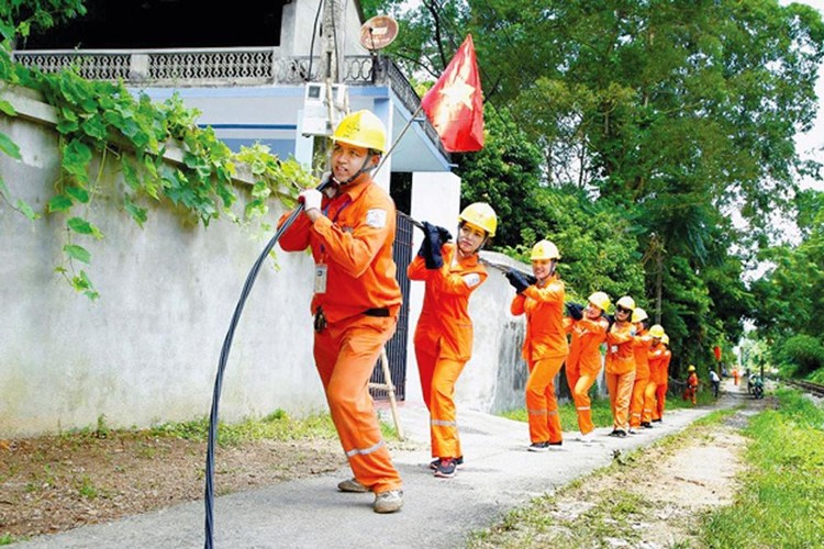 Tính đến năm 2021, Tổng công ty Điện lực miền Bắc đã phát triển lưới điện đến 100% số xã trên địa bàn