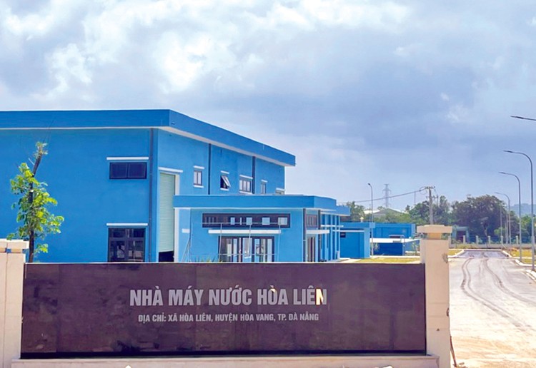 Hoàn thành tháng 3/2022, nhưng Nhà máy Nước Hoà Liên (Đà Nẵng) vẫn đang chờ vận hành. Ảnh: Duy Cường