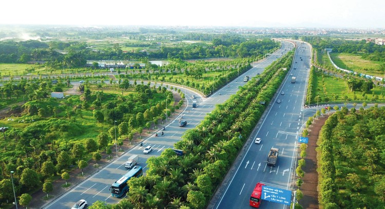 Hơn 10 năm thực hiện mục tiêu tăng trưởng xanh tại Việt Nam đã góp phần giảm 12,9% lượng phát thải khí nhà kính so với kịch bản phát triển bình thường. Ảnh: Tiên Giang