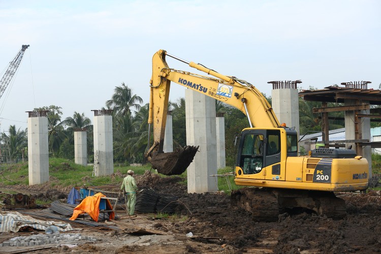 Tính đến ngày 21/11/2023, còn 45 địa phương với 150 dự án có tỷ lệ giải ngân từ dưới 10% kế hoạch năm 2023. Ảnh: Nhã Chi