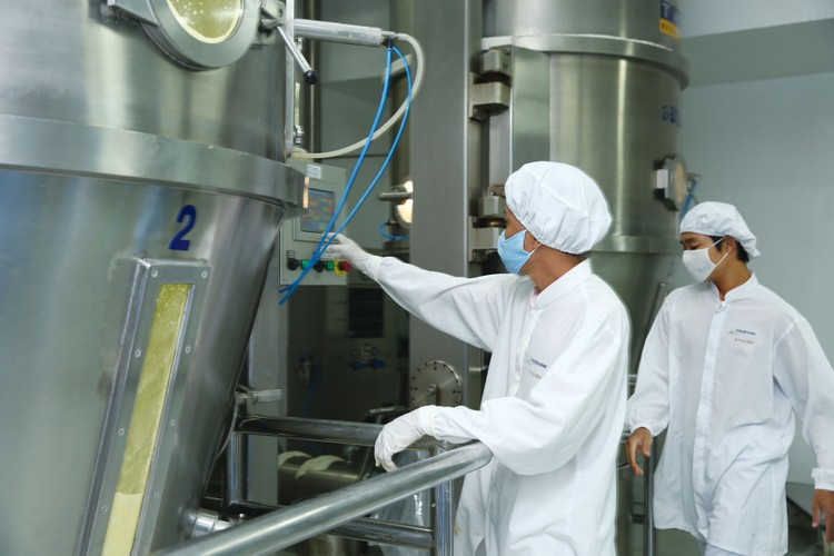 Nhiều doanh nghiệp Việt Nam huy động được nguồn vốn quốc tế để đầu tư nâng cao năng lực sản xuất thuốc Ảnh: Tiên Giang