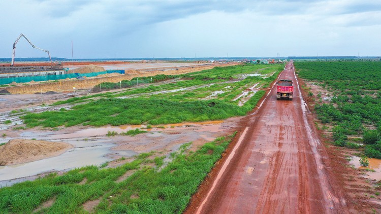 Dự án Vành đai 4 TP.HCM đi qua 5 địa phương là Bà Rịa - Vũng Tàu, Đồng Nai, Bình Dương, Long An và TP.HCM. Ảnh: Lê Tiên