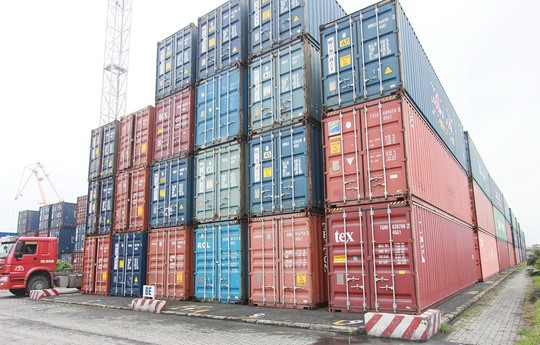 Hải quan Hải Phòng đang xử lý 32 container tồn đọng theo quy định. Ảnh minh họa: Internet 