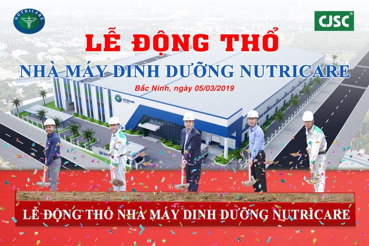 Khởi công Nhà máy Dinh dưỡng Nutricare trị giá hơn 7 triệu USD