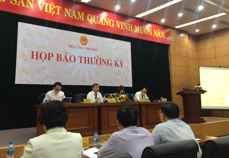 Họp báo thường kỳ quý I/2019 do Bộ Công Thương tổ chức chiều 5/4, tại trụ sở Bộ